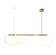 Люстра светодиодная Laguna Lighting Bronx 25 Вт LED-модуль золото 26813-25