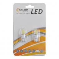 Автолампа накаливания Solar LED 12-24V T10 W2.1x9.5d COB 1,5W 70lm white 2 шт. (LC346_B2) Автолампа накаливания Solar LED 12-24V T10 W2.1x9.5d COB 1,5W 70lm white 2 шт. (LC346_B2)