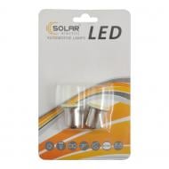 Автолампа розжарювання Solar LED 12V G18.5 BA15s 1COB 96LM white 2 шт. (LC332_B2)