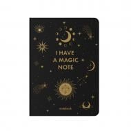 Блокнот Orner I HAVE A MAGIC NOTE черный