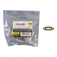 Автолампа розжарювання Solar LED 12V SV8.5 T11*36mm Canbus 5050 3SMD, white 10 шт. (LS260_P)