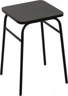 Табурет твердый черный / черный