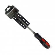 Рукоятка с гибким удлинителем и головкой 8 мм, на пластиковом держателе Forsage 1 шт. F-64807