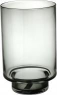 Ваза скляна Wrzesniak Glassworks Clas 21 см сіра 17-4149