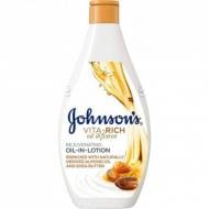 Лосьон для тела Johnson's Vita-Rich с маслами миндаля и ши 400 мл