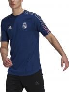 Футболка Adidas REAL TRAVEL TEE GL0047 р.S темно-синій