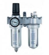 Блок подготовки воздуха с манометром KING TONY 3/8" 799A0-33C