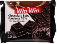 Шоколад Abruzzi WIN-WIN темний гіркий 70% 65 г (22259332) 65 г