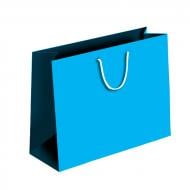 Пакет паперовий 450x420x300 мм блакитний PBS