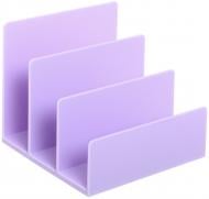 Органайзер настольный для документов 160х160х140 мм лавандовый NINGBO JOHNSHEN STATIONERY CO.,LTD