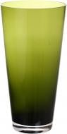 Ваза скляна Wrzesniak Glassworks Sofi 35 см оливковий 17-1444