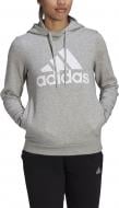 Джемпер Adidas W BL FL HD GL0719 р. M сірий