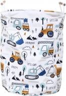 Корзина для игрушек HW Строитель 40х40х50 см E005410