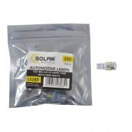 Автолампа розжарювання Solar LED 12V T10 W2.1x9.5d 6SMD 5630 with lens white 10 шт. (LS285_P)