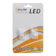 Автолампа накаливания Solar LED 12V T10 W2.1x9.5d SMD 1,5W white 2 шт. (LS298_B2)