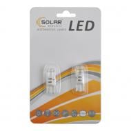 Автолампа накаливания Solar LED 12V T10 W2.1x9.5d SMD 3W white 2 шт. (LS297_B2)