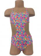 Купальник для девочек Bibo р.128 разноцветный 9011