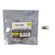 Автолампа накаливания Solar LED 12V T8.5 BA9s 1smd 5050 white 10 шт. (LS247_P)