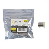 Автолампа накаливания Solar LED 24V G18.5 BA15s 22smd 3020 white 4 шт. (LS224_P) Автолампа накаливания Solar LED 24V G18.5 BA15s 22smd 3020 white 4 шт. (LS224_P)