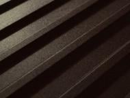 Профнастил матовый Nippon Paint С-20 0,45x1150х2000 мм RAL 8019 matt призма темно-коричневый