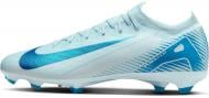 Бутсы Nike Zm Vapor 16 Pro Fg FQ8685-400 р.40 голубой
