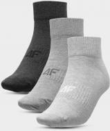 Шкарпетки 4F SOCKS CAS M204 (3PACK) 4FAW23USOCM204-90M р.43-46 різнокольоровий 3 пари шт.