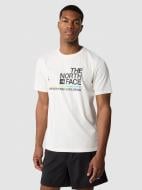 Футболка THE NORTH FACE M FOUNDATION GRAPHIC TEE S/S NF0A55EFQ4C1 р.XL бежевый