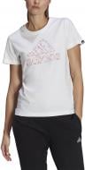 Футболка Adidas W OUTLFLORAL GT GL1031 р.XL белый