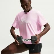 Футболка Nike W NP DF 365 SS LOOSE TOP IQ0820-663 р.L розовый