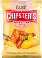 Чипсы CHIPSTER'S волнистые со вкусом крилышек барбекю 70 г