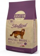 Корм Araton Sterilised Adult All Breeds мясо птицы 1 кг