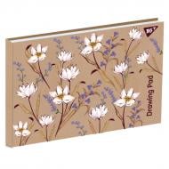 Альбом для рисования White flowers 130542 YES