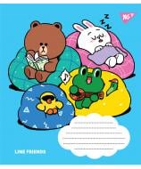 Зошит для нот А5/12 Line friends YES