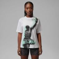 Футболка Jordan W J SPT DF SS GFX TEE HTG IO8722-101 р.XL белый
