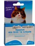 Капли Лорі Прайд Ивермикол фиолетовый 0,9 мл 2,5-7,5 кг