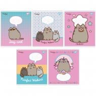 Тетрадь школьная Pusheen 12 листов клетка YES