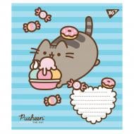 Тетрадь школьная Pusheen 12 листов линия 766547 YES