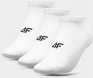 Носки 4F SOCKS CAS M203 (3PACK) 4FAW23USOCM203-10S р.43-46 белый 3 пари шт.