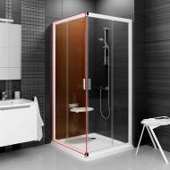 Стінка душова Ravak BLRV2K-80 Білий TRANSPARENT Стінка душова Ravak BLRV2K-80 Білий TRANSPARENT