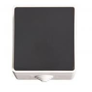 Выключатель влагозащищенный одноклавишный ELM без подсветки черный 41-0025