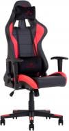 Кресло Nowy Styl HEXTER ML R1D TILT PL70 ECO/01 BLACK/RED FR черный/красный