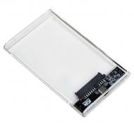 Зовнішній карман Agestar 2.5", USB 3.2, 9.5 мм/7 мм 3UB2P4C (Transparent)