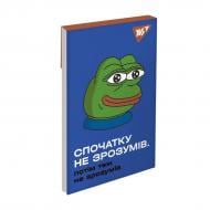 Блокнот YES 48 лист. клетка Frog 151982