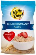 Пластівці вівсяні Hello Day Hello Day Rolled Instant Oats 400 г (5906660202394) 400 г