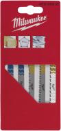 Набор пилочек для электролобзика Milwaukee 5 шт. 4932345825