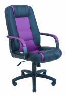 Офісне крісло керівника Richman Челсі Boom 15-21 Пластик Річ М2 AnyFix Сливово-синє