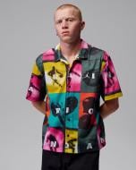 Рубашка Jordan M J BRK AOP GFX SHIRT II5320-100 р. S разноцветный
