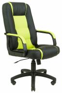 Офісне крісло керівника Richman Челсі Zeus Deluxe Light Green-Black Пластик Річ М2 AnyFix Чорно-салатове