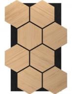 Стеновая панель LinariWall МДФ соты акустические на фетровой основе LAN-606 872х579х10 мм