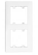 Рамка двойная Makel Rizz вертикальная белый 88001707